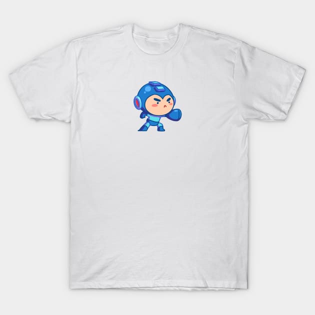 Megaman T-Shirt by drawnbyhanna